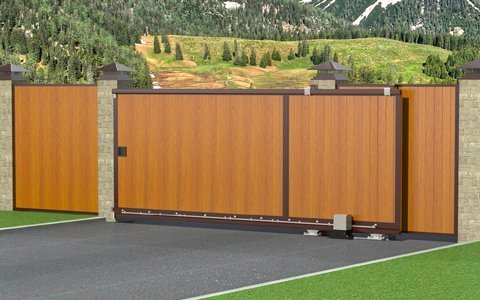 Откатные ворота Doorhan серии slg-a(5000х2600)